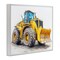Stupell Industries Industrial Excavator Drawing Framed Giclee, design by Steve Hunziker